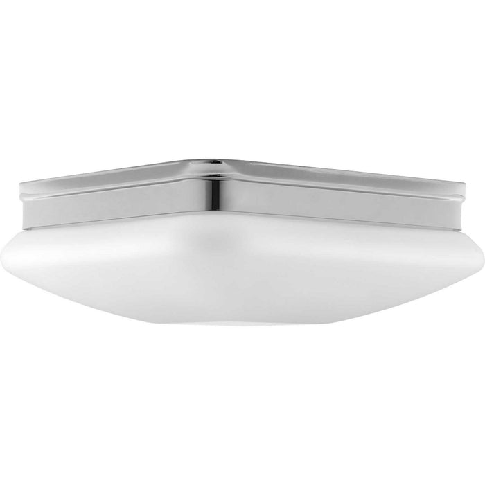 Myhouse Lighting Progress Lighting - P3511-15 - Two Light Flush Mount - Appeal - Opal - Polished Chrome