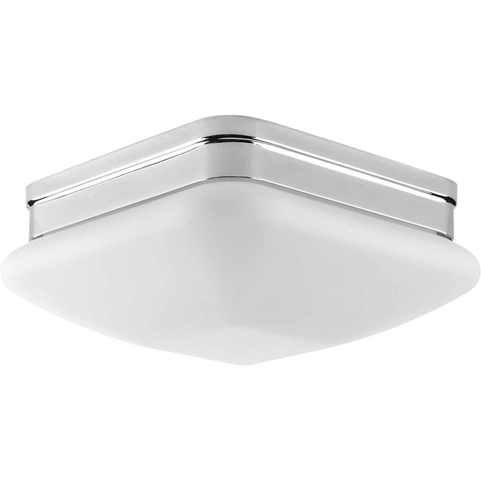 Myhouse Lighting Progress Lighting - P3549-15 - Two Light Flush Mount - Appeal - Opal - Polished Chrome