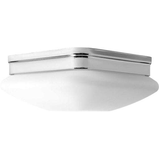 Myhouse Lighting Progress Lighting - P3549-15 - Two Light Flush Mount - Appeal - Opal - Polished Chrome