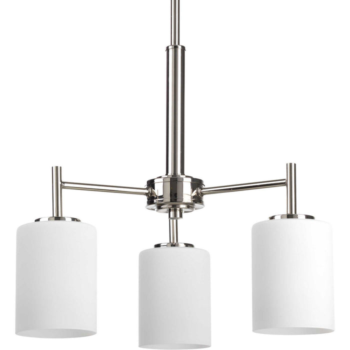 Myhouse Lighting Progress Lighting - P4318-104 - Three Light Chandelier - Replay - Polished Nickel