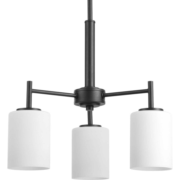 Myhouse Lighting Progress Lighting - P4318-31 - Three Light Chandelier - Replay - Black