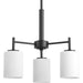 Myhouse Lighting Progress Lighting - P4318-31 - Three Light Chandelier - Replay - Black