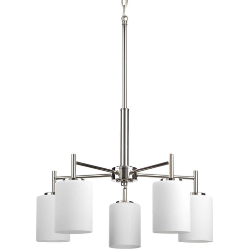 Myhouse Lighting Progress Lighting - P4319-104 - Five Light Chandelier - Replay - Polished Nickel