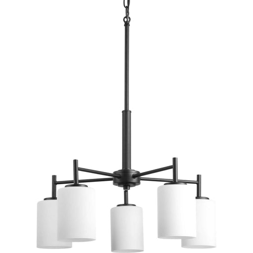 Myhouse Lighting Progress Lighting - P4319-31 - Five Light Chandelier - Replay - Black