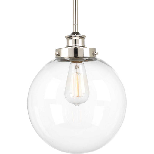 Myhouse Lighting Progress Lighting - P5070-104 - One Light Pendant - Penn - Polished Nickel