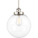 Myhouse Lighting Progress Lighting - P5070-104 - One Light Pendant - Penn - Polished Nickel