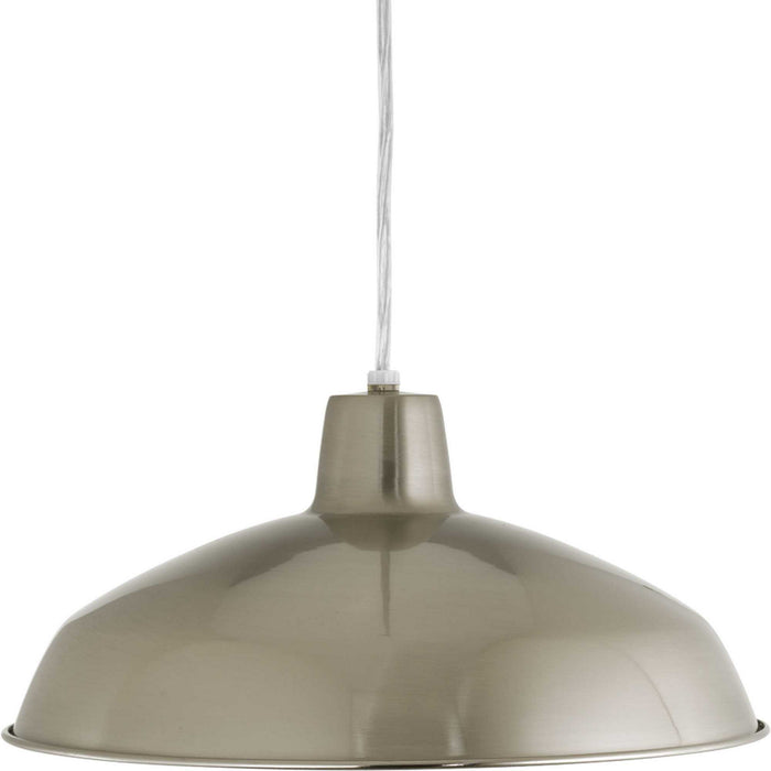 Myhouse Lighting Progress Lighting - P5094-0930K9 - LED Pendant - Metal Shade Pendant Led - Brushed Nickel