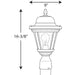 Myhouse Lighting Progress Lighting - P5445-3130K9 - LED Post Lantern - Westport Led - Black