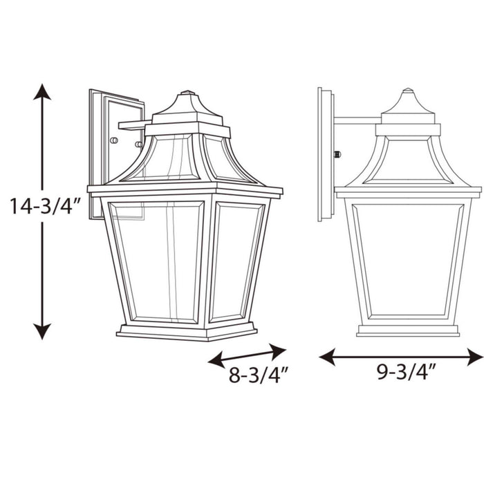 Myhouse Lighting Progress Lighting - P6057-3130K9 - LED Wall Lantern - Endorse Led - Black