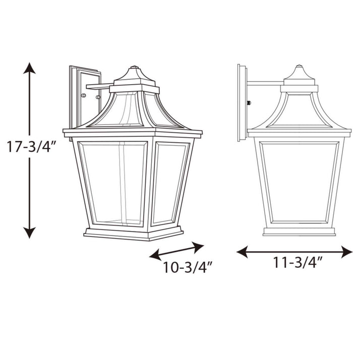 Myhouse Lighting Progress Lighting - P6058-3130K9 - LED Wall Lantern - Endorse Led - Black