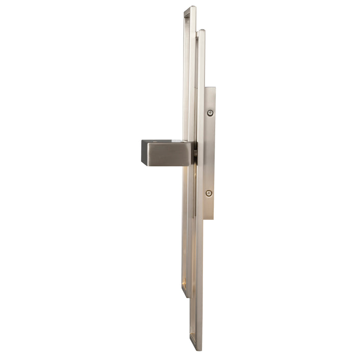 Frame LED Wall Sconce in Brushed Nickel