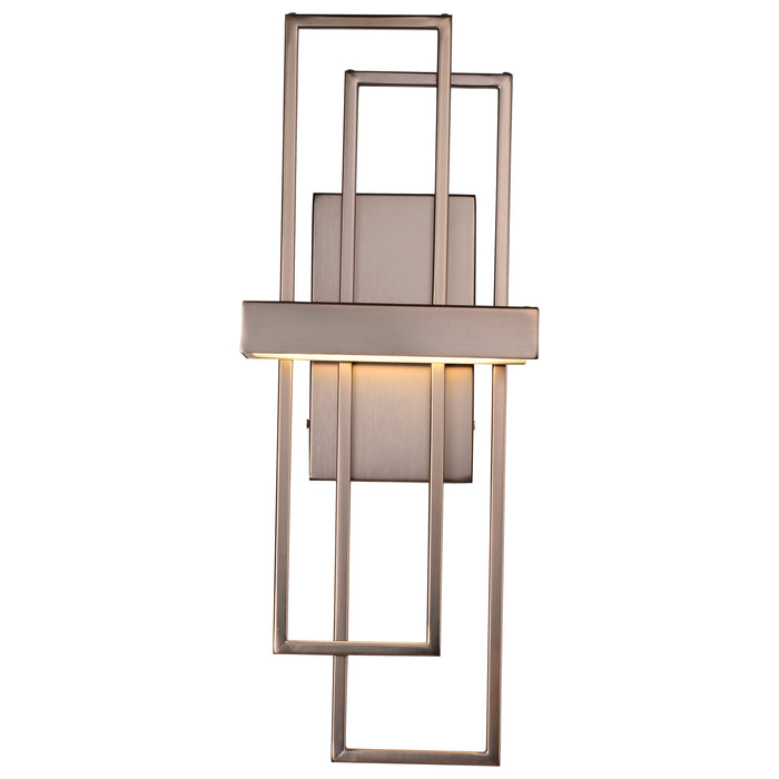 Frame LED Wall Sconce in Hazel Bronze