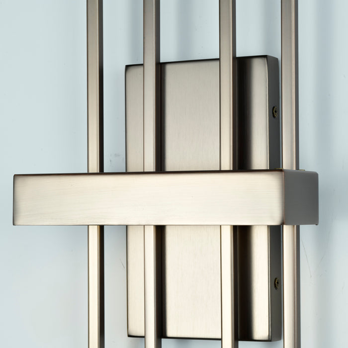 Frame LED Wall Sconce in Hazel Bronze