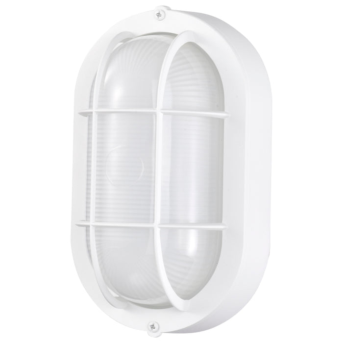 LED Bulk Head Fixture in White