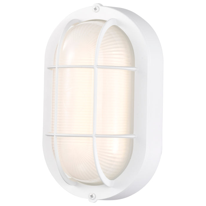 LED Bulk Head Fixture in White