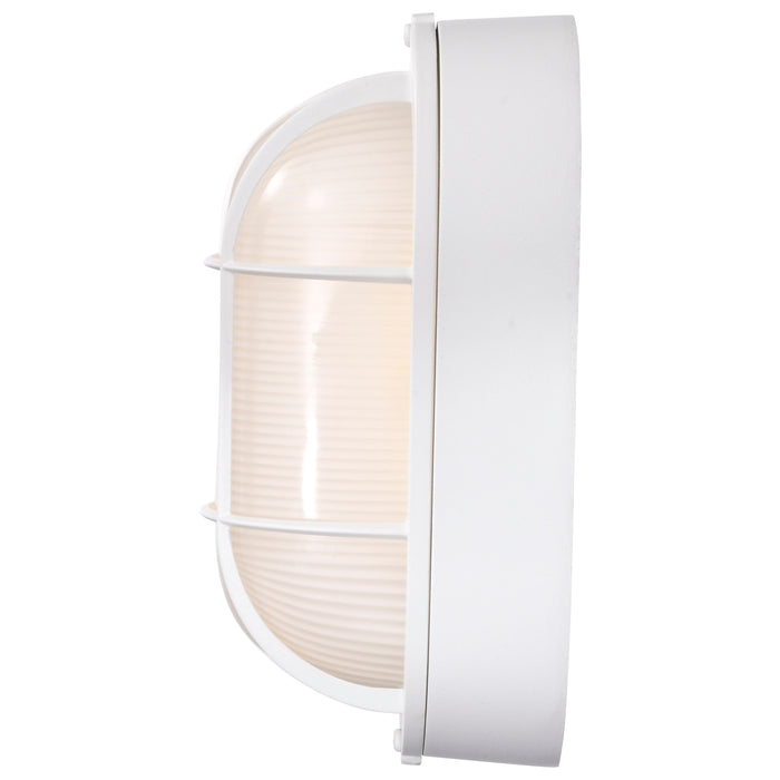 LED Bulk Head Fixture in White