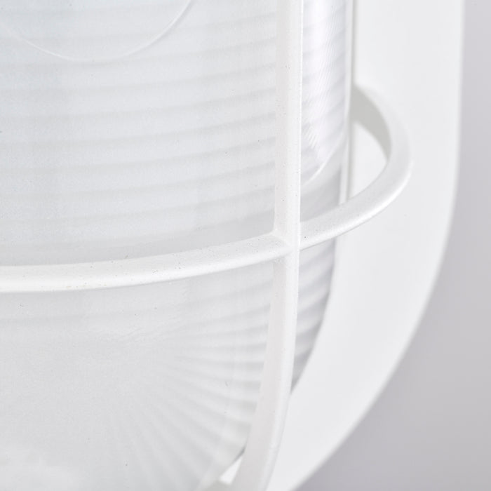 LED Bulk Head Fixture in White