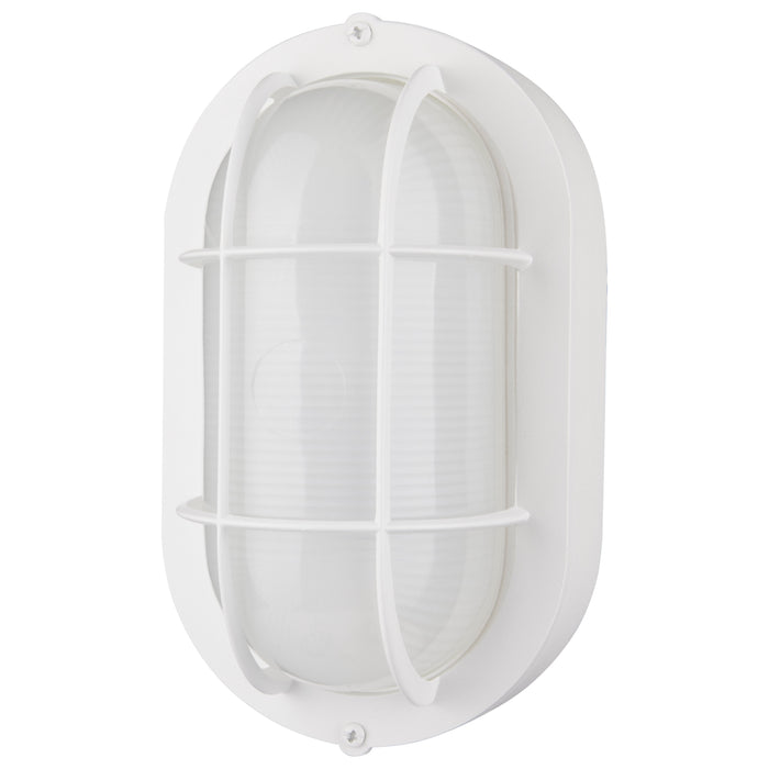 LED Bulk Head Fixture in White