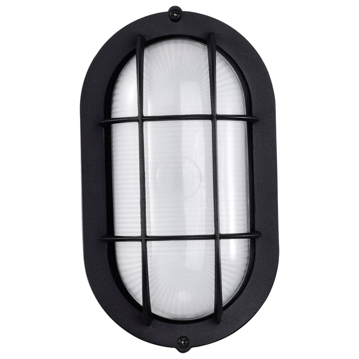 LED Bulk Head Fixture in Black