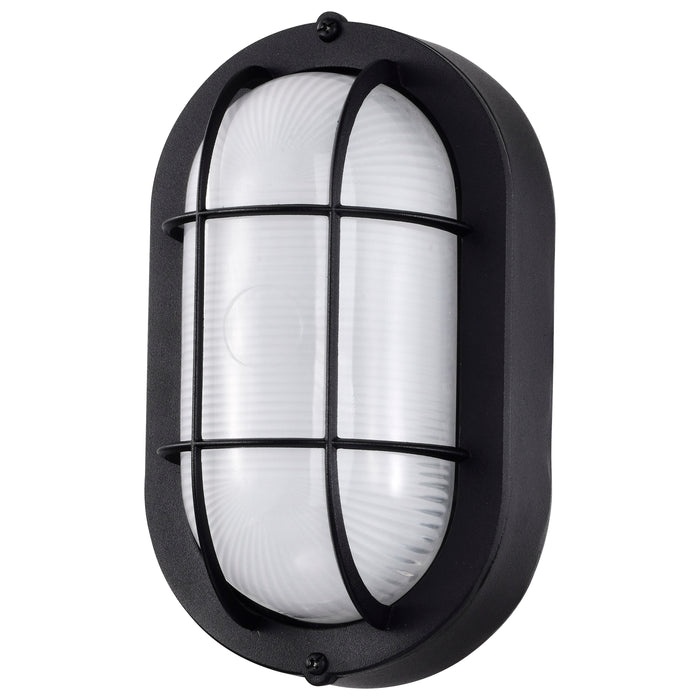 LED Bulk Head Fixture in Black