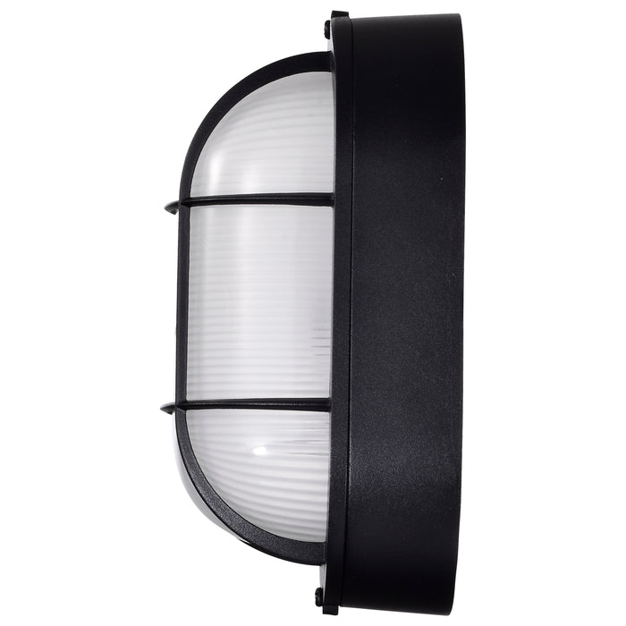 LED Bulk Head Fixture in Black