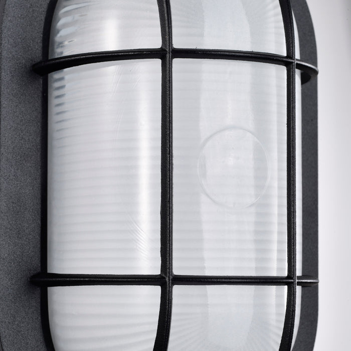 LED Bulk Head Fixture in Black