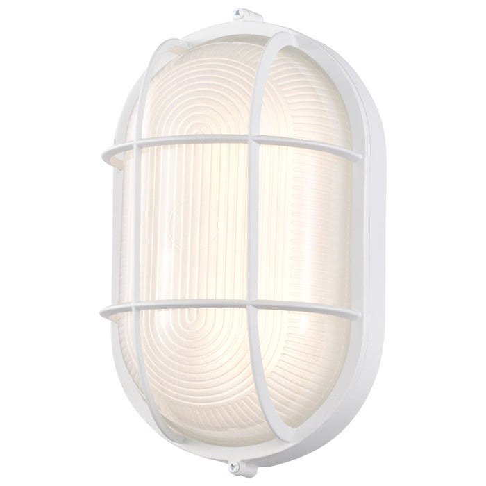 LED Bulk Head Fixture in White
