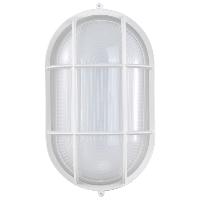 LED Bulk Head Fixture in White