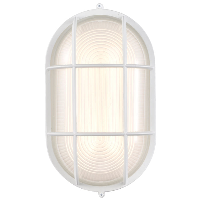 LED Bulk Head Fixture in White