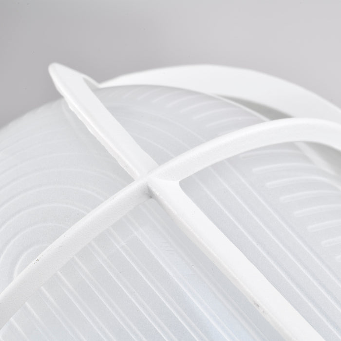 LED Bulk Head Fixture in White