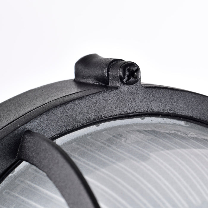 LED Bulk Head Fixture in Black