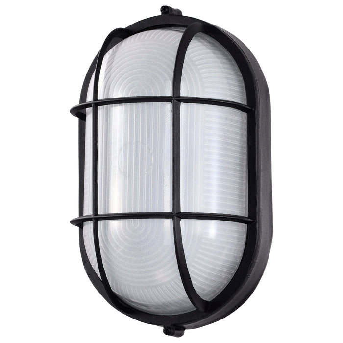 LED Bulk Head Fixture in Black