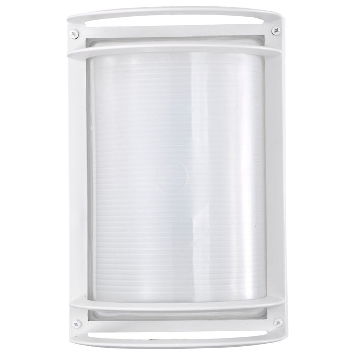 LED Bulk Head Fixture in White