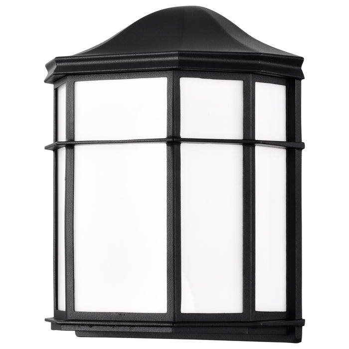 LED Cage Lantern Fixture in Black