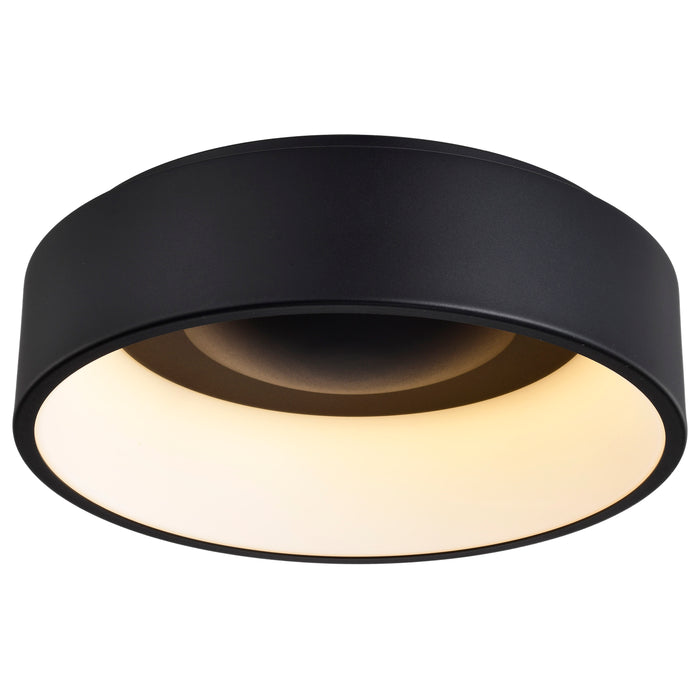 Orbit LED Flush Mount in Black