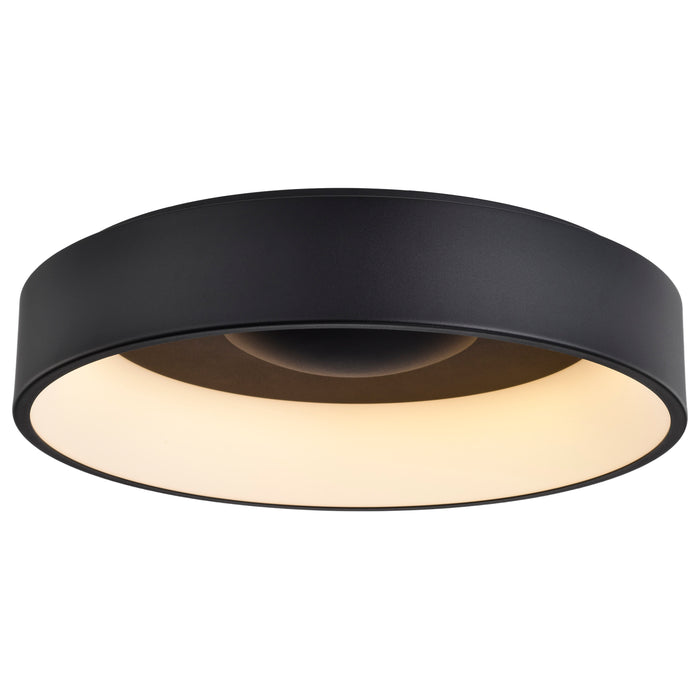 Orbit LED Flush Mount in Black