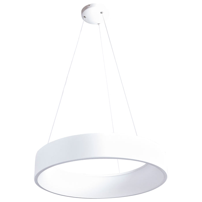 Orbit LED Pendant in White