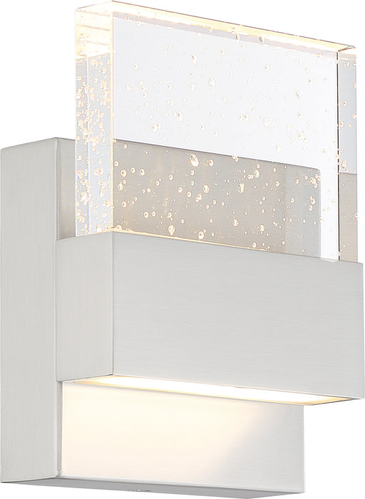 Ellusion LED Wall Sconce in Polished Nickel