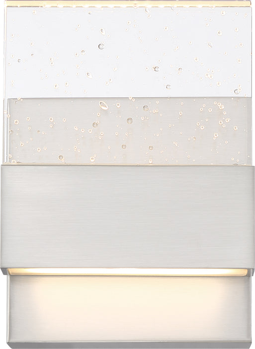 Ellusion LED Wall Sconce in Polished Nickel