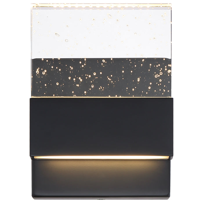 Ellusion LED Wall Sconce in Matte Black