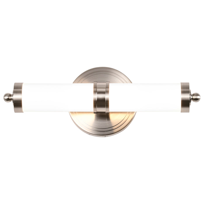 Kagen LED Vanity in Brushed Nickel