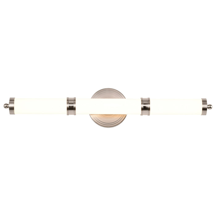 Kagen LED Vanity in Brushed Nickel