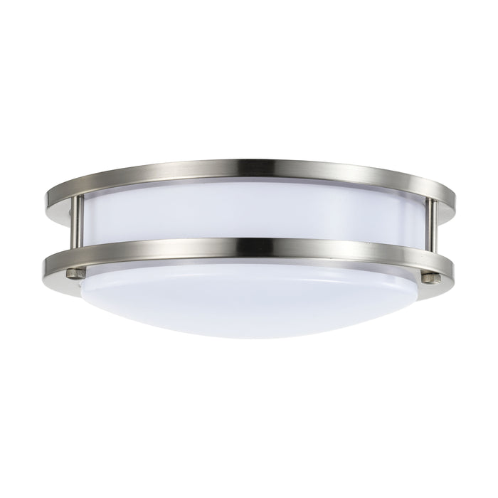 LED Flush Mount in Brushed Nickel