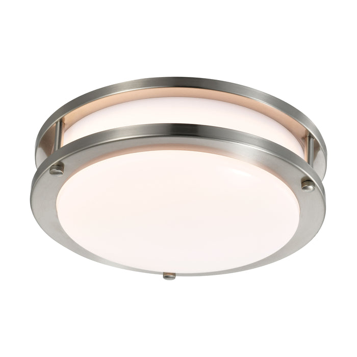 LED Flush Mount in Brushed Nickel