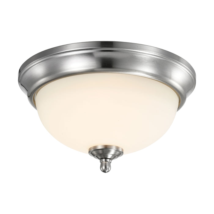 LED Flush Mount in Brushed Nickel