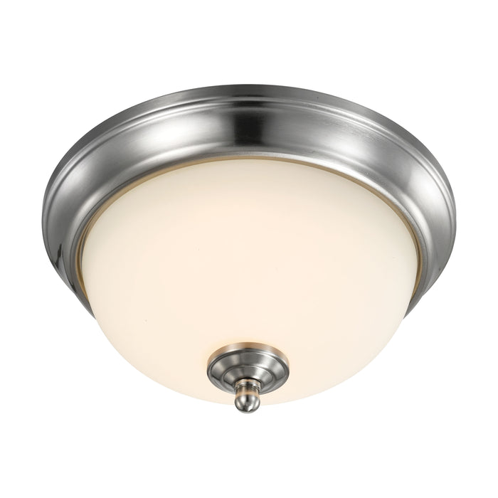 LED Flush Mount in Brushed Nickel