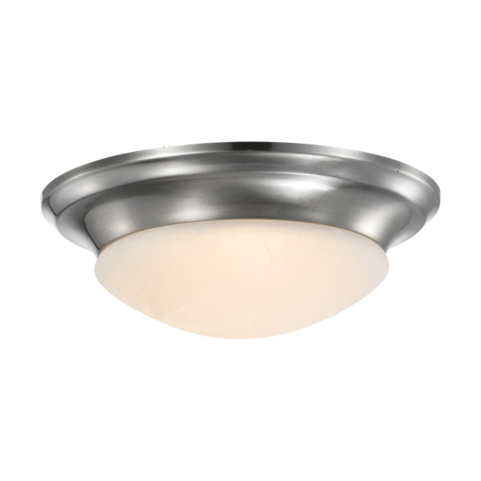 LED Flush Mount in Brushed Nickel