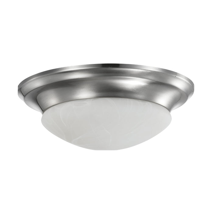 LED Flush Mount in Brushed Nickel