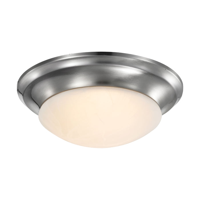 LED Flush Mount in Brushed Nickel