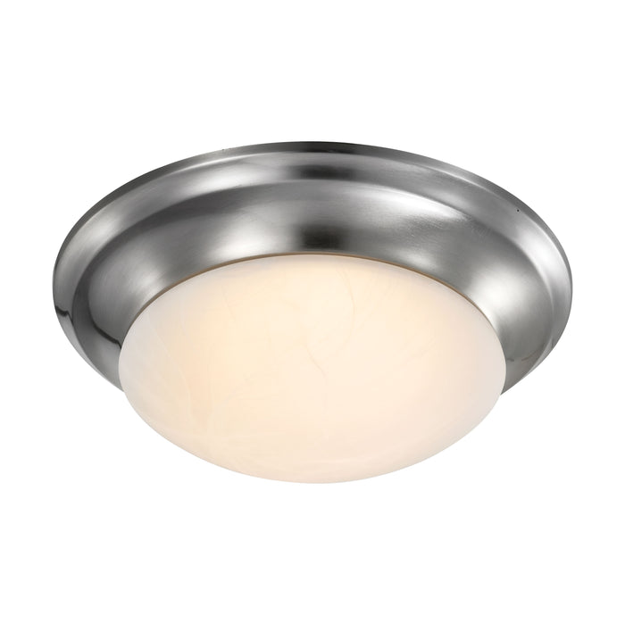 LED Flush Mount in Brushed Nickel